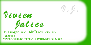 vivien jalics business card